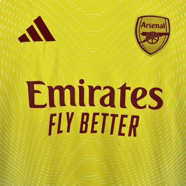 Arsenal Portero Amarillo 25/26 - Imagen 3